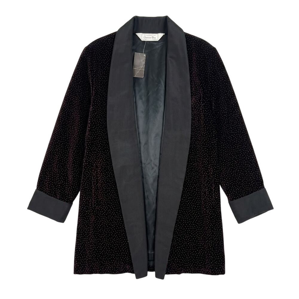 Christian Dior Vintage Men's Velvet Sport Coat Size Medium